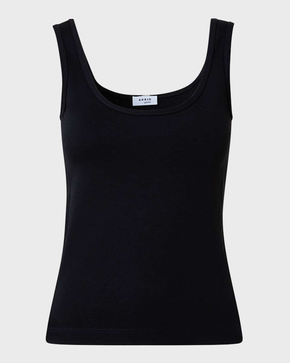 Signature Jersey Tank Top with Keyhole Back